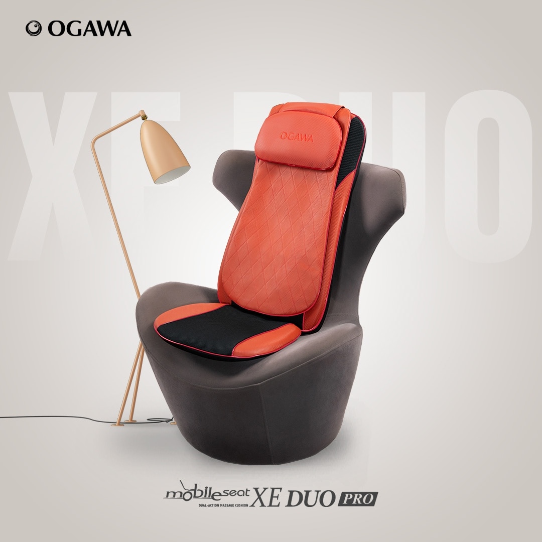 OGAWA Mobile Seat XE Duo Pro 2.0 Portable Massage Cushion