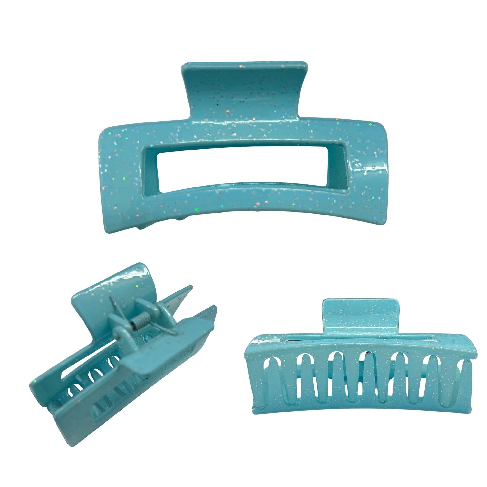 AJC-0402 HAIR CLAW PASTEL BLINK (RECTANGLE) 8.5CM image