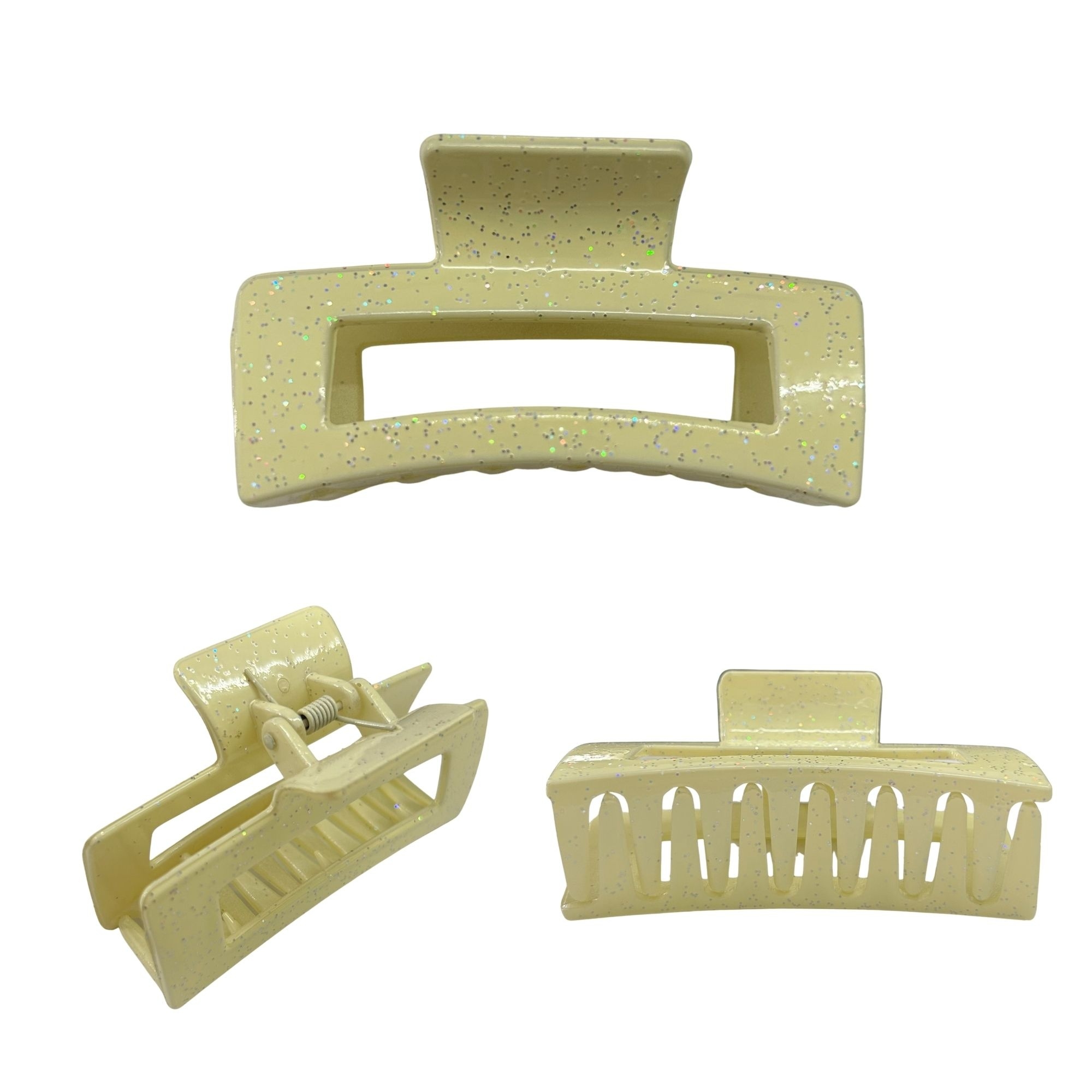 AJC-0402 HAIR CLAW PASTEL BLINK (RECTANGLE) 8.5CM image