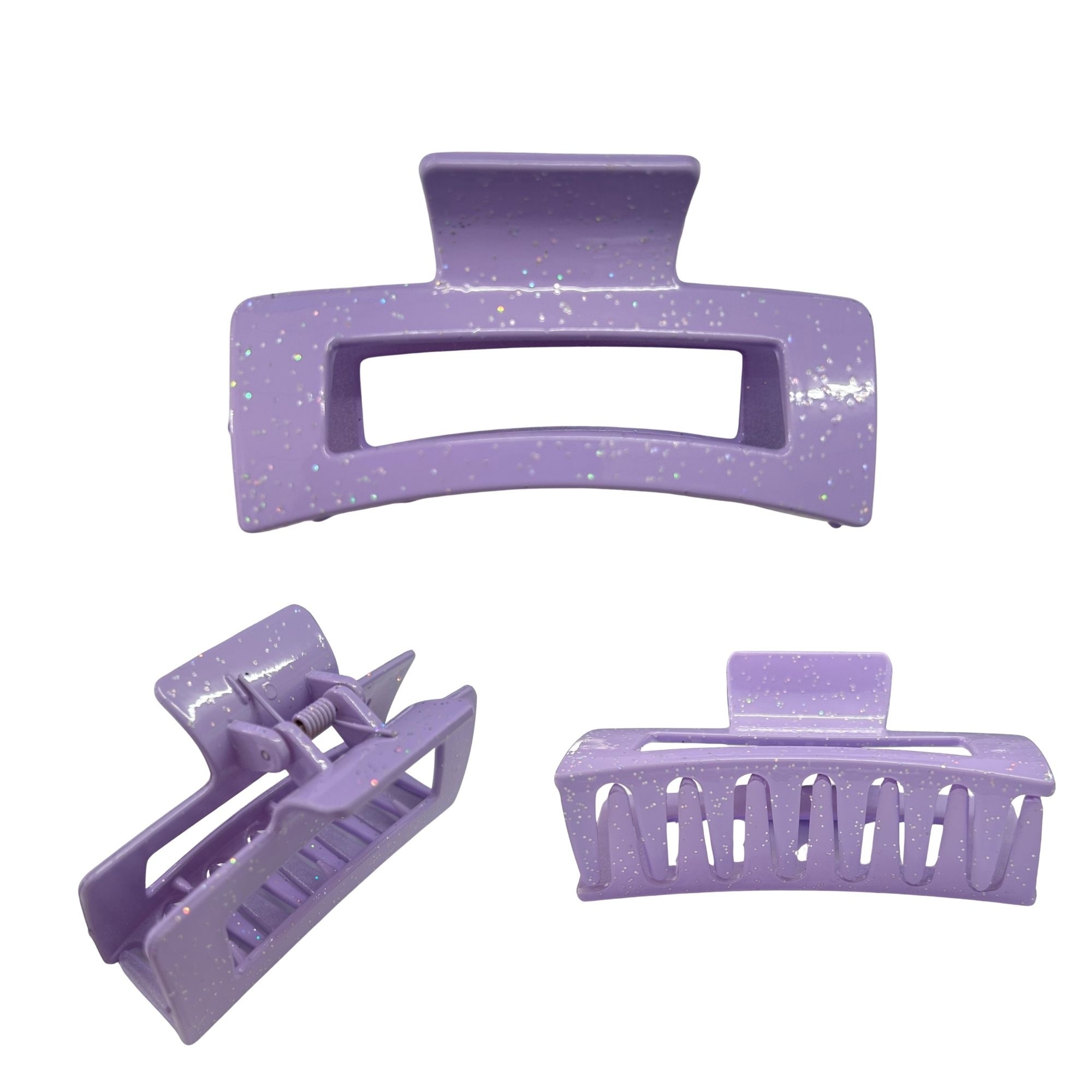 AJC-0402 HAIR CLAW PASTEL BLINK (RECTANGLE) 8.5CM image