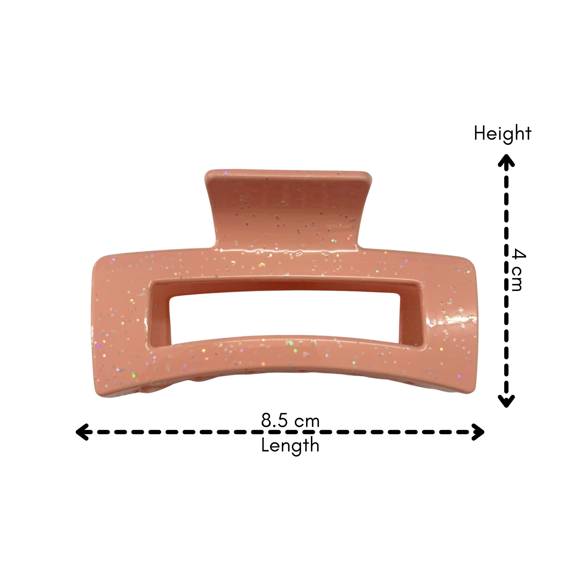 AJC-0402 HAIR CLAW PASTEL BLINK (RECTANGLE) 8.5CM image