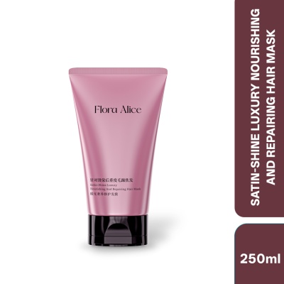 JOYRUQO [ FLORA ALICE ] Satin Shine Luxury Nourishing And Repairing Hair Mask 250ml image