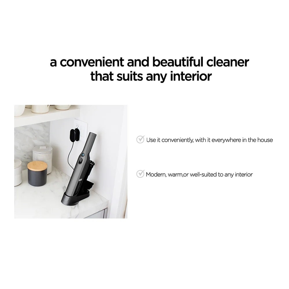SHARK VACUUM CORDFREE HANDHELD WV204SM BLACK