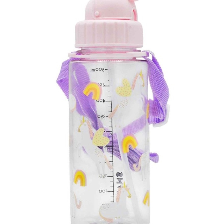 Snapkis Kids Tritan Water Bottle 500ml Unicorn image