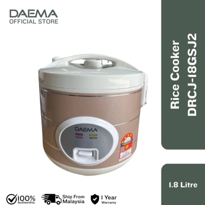 DAEWOO DAEMA ELECTRIC RICE COOKER 1.8L DRCJ-18GSJ2