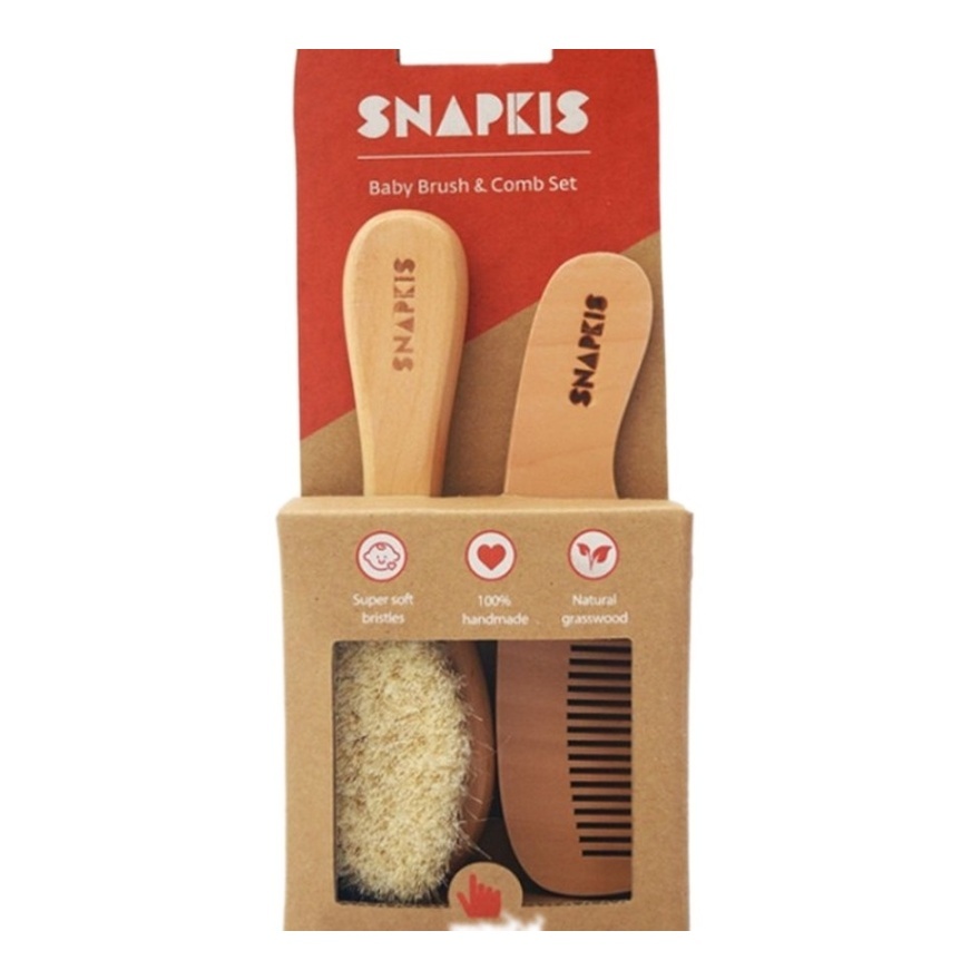Snapkis Baby Brush and Comb Set image