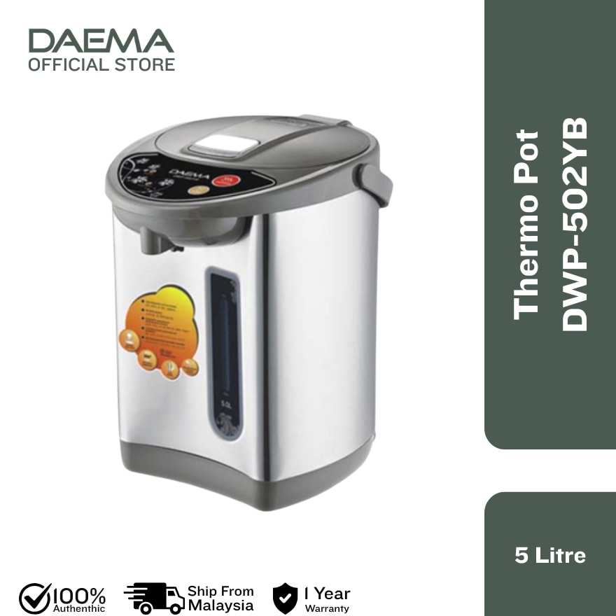 DAEMA 5.0L THERMO POT DWP-502YB
