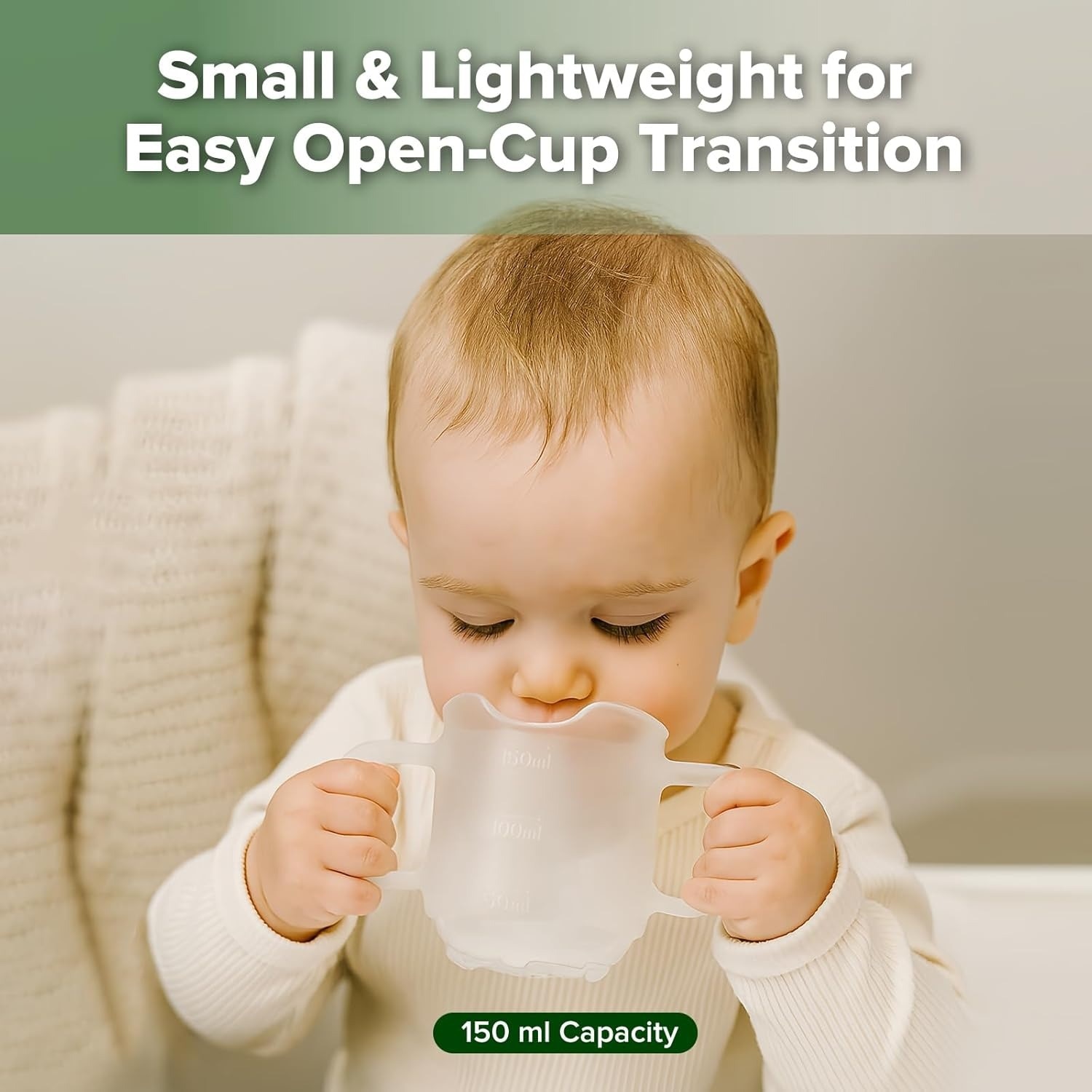 Haakaa Silicone Baby Drinking Cup