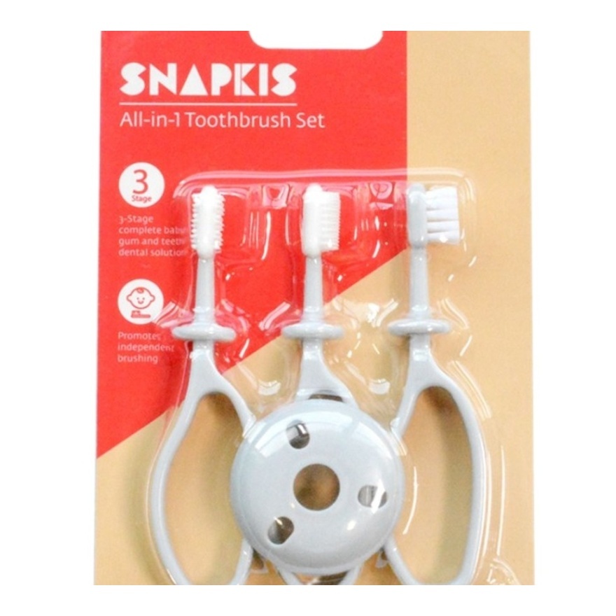 Snapkis Toothbrush Set All In One image