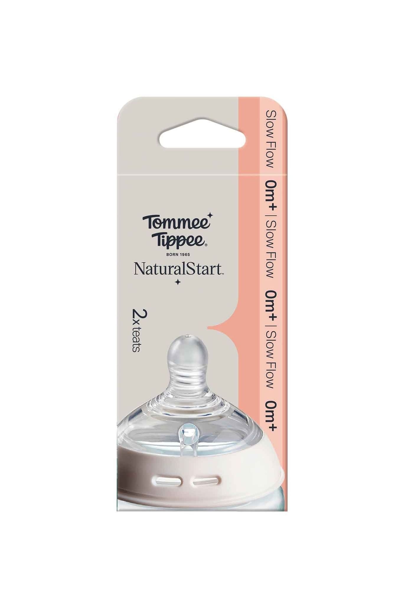 Tommee Tippee Teat Pk2 Natural Start Soft Slow Flow image