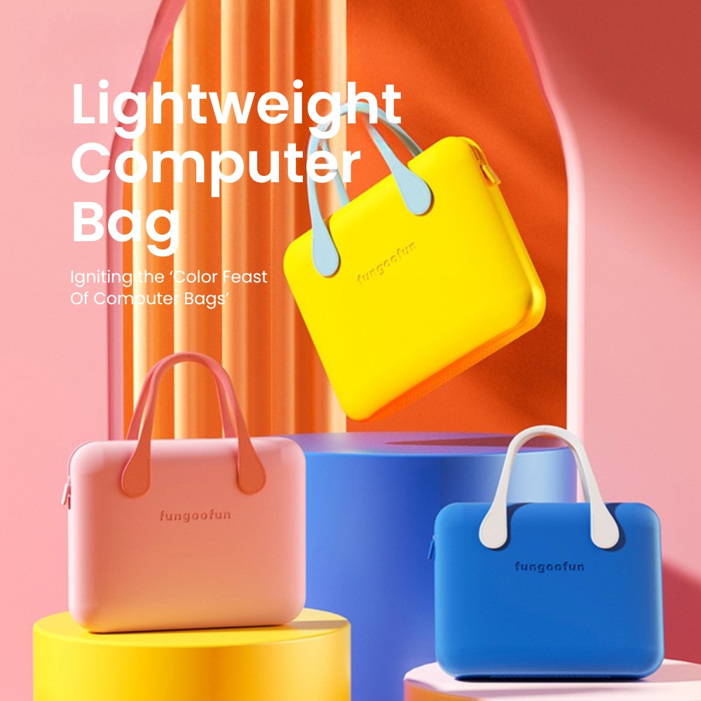 FUNGOOFUN Laptop Bag - Pink/16"