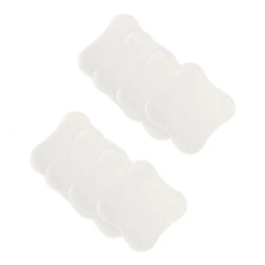 Haakaa 8pcs Hydrogel Breast Pads with Lanolin, Instant Cooling Pain Relief for Sore or Crack Nipples