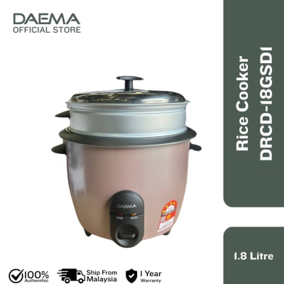 DAEWOO DAEMA ELECTRIC RICE COOKER 1.8L DRCD-18GSD1