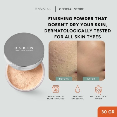 B/SKIN, B/SKIN Flawless Finishing Loose Powder 30g | Watsons Malaysia