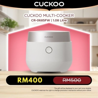 CUCKOO - CUCKOO 10-Function Multi-Cooker (6 Cup/1.08L)-CR-0685FW