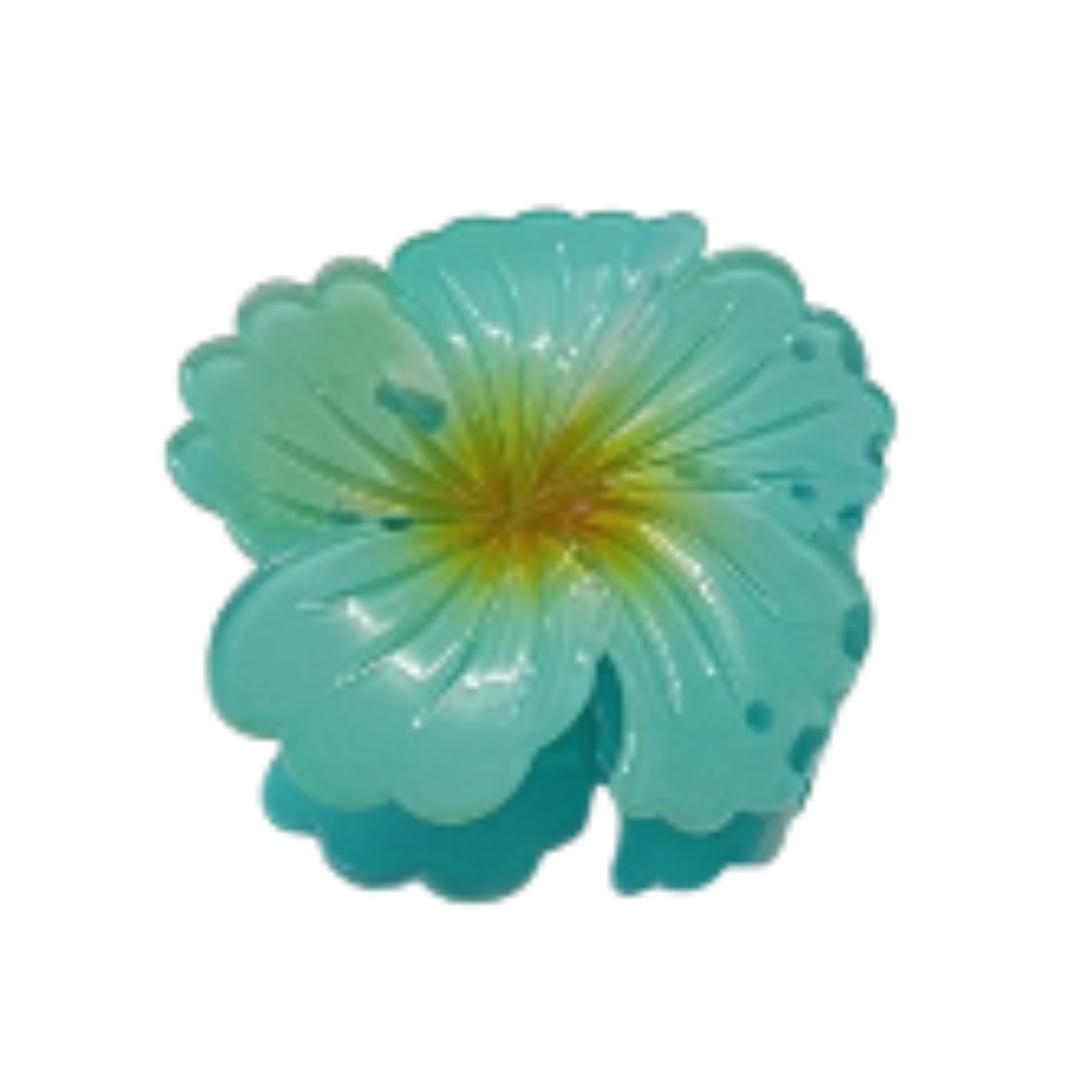 0370 TROPICAL HAIR CLAW 7.5CM