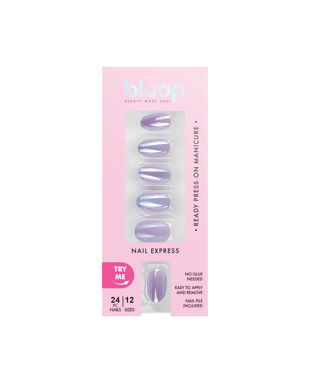 Basic 2.0 Press On Nail Manicure 10