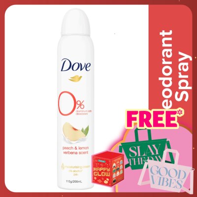 DOVE Deodorant Spray Peach & Lemon Verbena 200ml