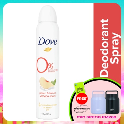 DOVE - Deodorant Spray Peach & Lemon Verbena 200ml