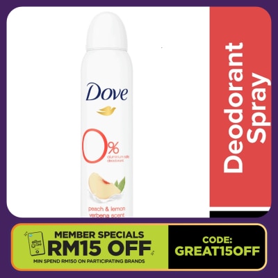 DOVE Deodorant Spray Peach & Lemon Verbena 200ml