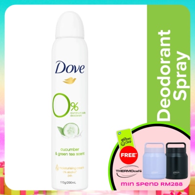 DOVE - Deodorant Spray Cucumber & Green Tea 200ml