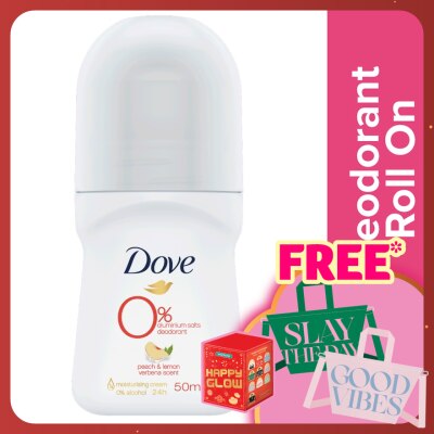 DOVE Deodorant Roll On Peach & Lemon Verbena 50ml