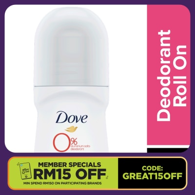 DOVE Deodorant Roll On Peach & Lemon Verbena 50ml