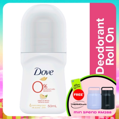 DOVE - Deodorant Roll On Peach & Lemon Verbena 50ml