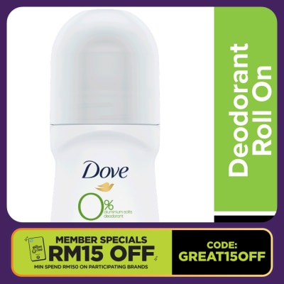 DOVE Deodorant Roll On Cucumber & Green Tea 50ml