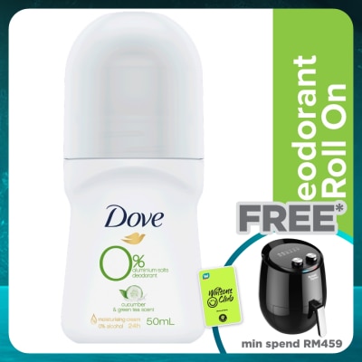 DOVE Deodorant Roll On Cucumber & Green Tea 50ml