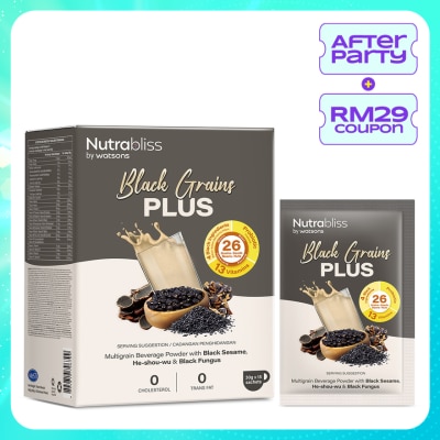 NUTRABLISS BY WATSONS Black Grains Plus 30g x 15
