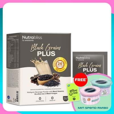 NUTRABLISS BY WATSONS Black Grains Plus 30g x 15