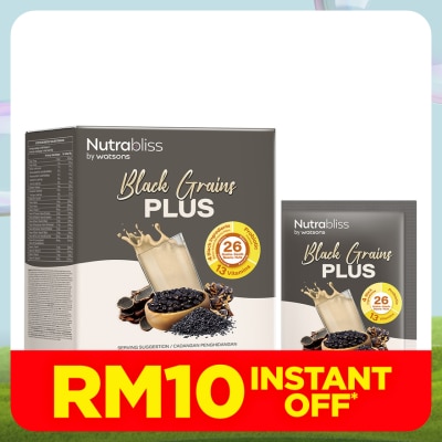 NUTRABLISS BY WATSONS Black Grains Plus 30g x 15