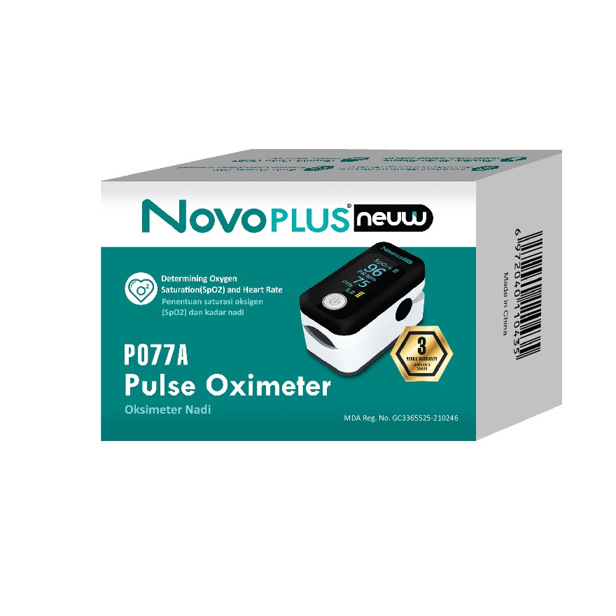 NovoPLUS Neuw PO77A Pulse Oximeter image