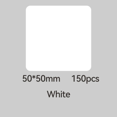NIIMBOT NIIMBOT WHITE LABEL STICKER 50*50MM SQUARE
