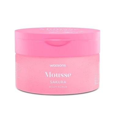 WATSONS - Mousse Sakura Body Scrub Scrub 280G