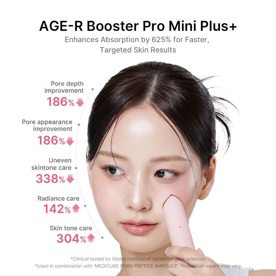 Age-R Booster Pro Mini Plus (Mini Plus + Cleansing Head) _ Beige