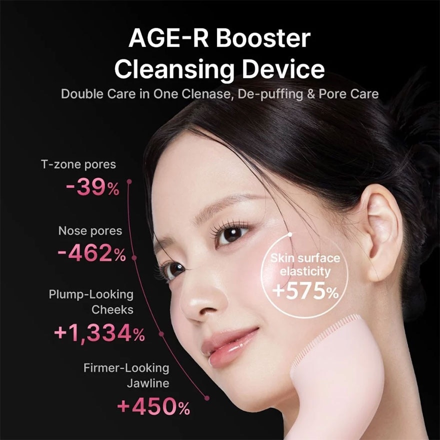 Age-R Booster Pro Mini Plus (Mini Plus + Cleansing Head) _ Pink 