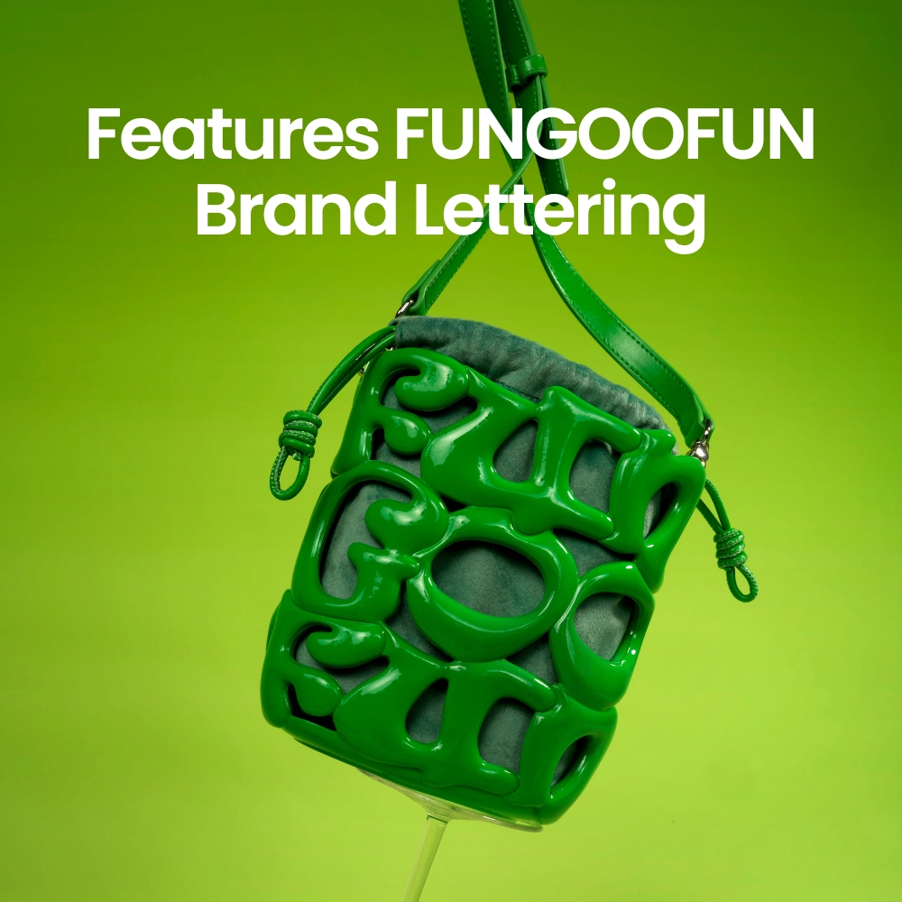 FUNGOOFUN Letter Bag - Brown image