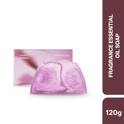 JOYRUQO [ FLORA ALICE ] Fragrance Essential Oil Soap 120g image