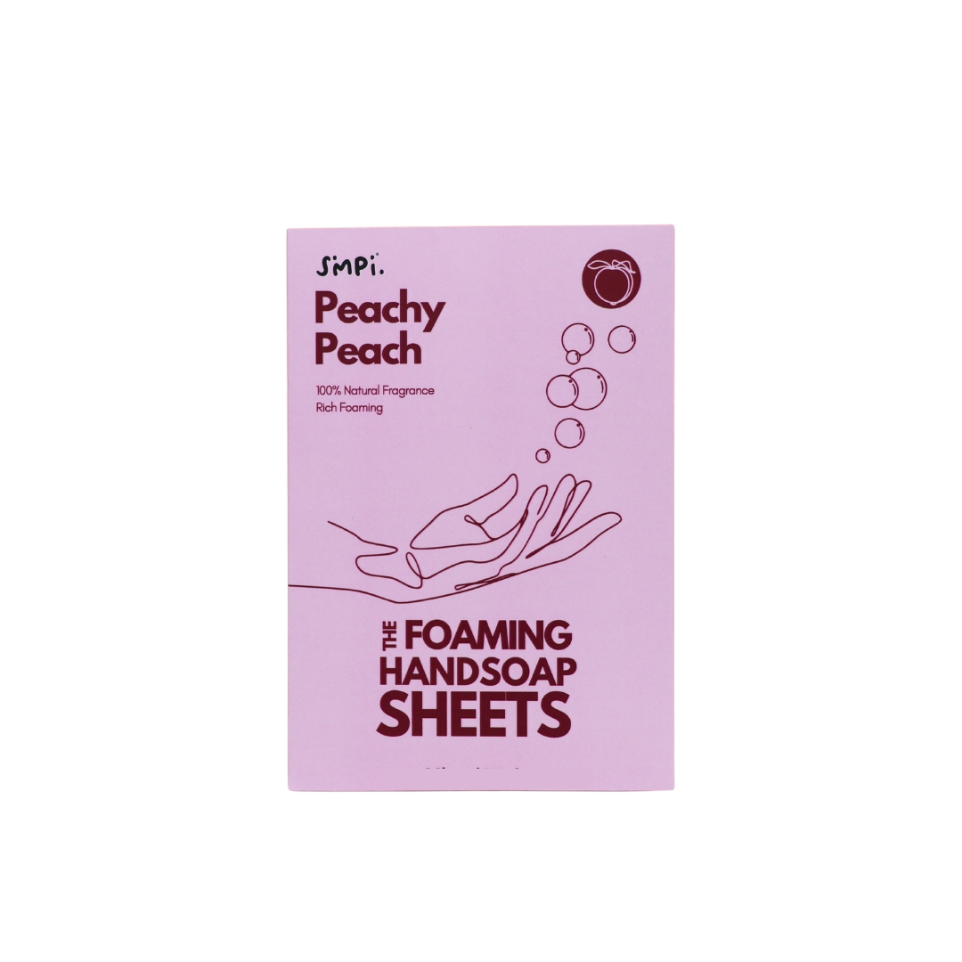Simpi Hand Soap Sheets - Peachy Peach ( 6 Sheets )