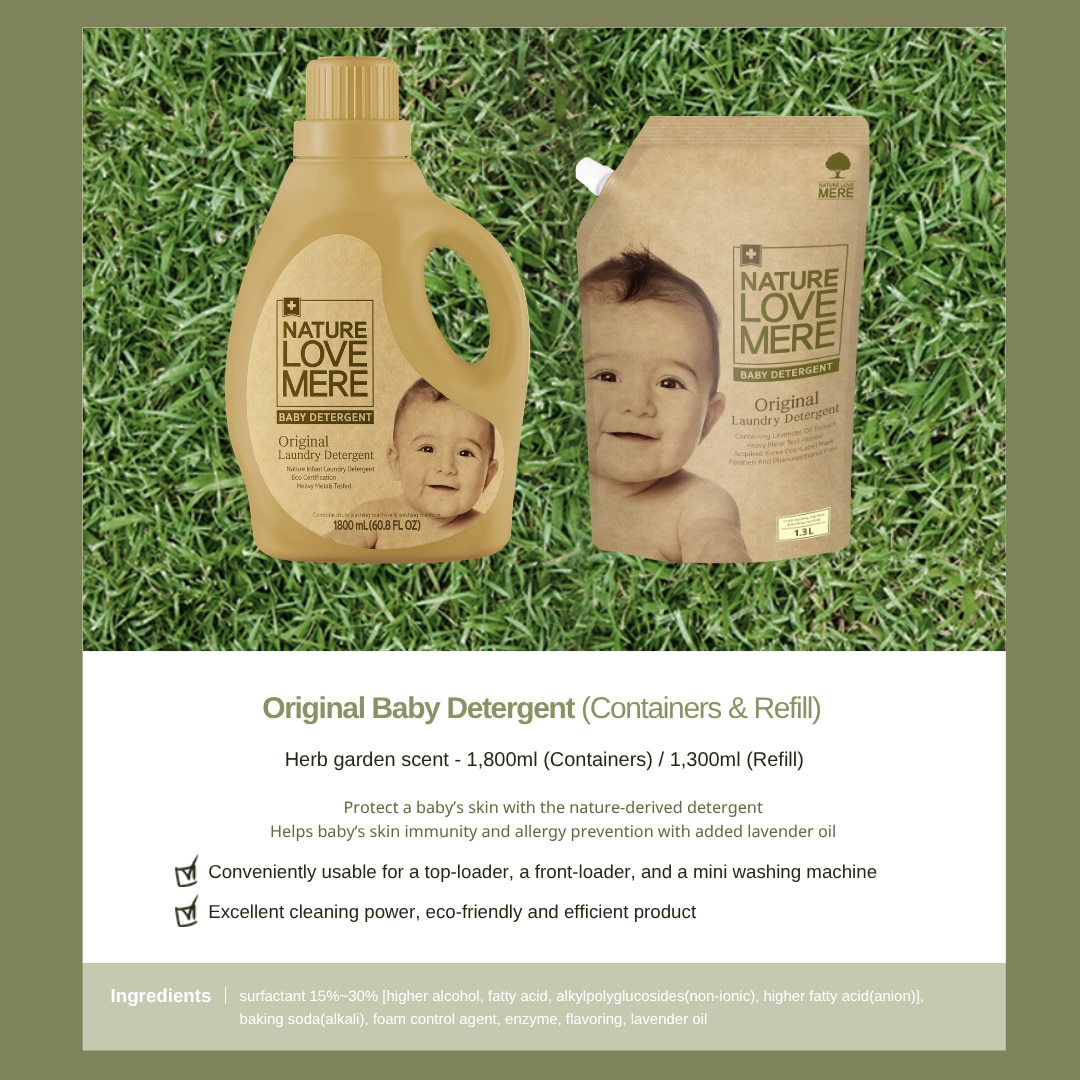 NATURE LOVE MERE Original Baby Laundry Detergent