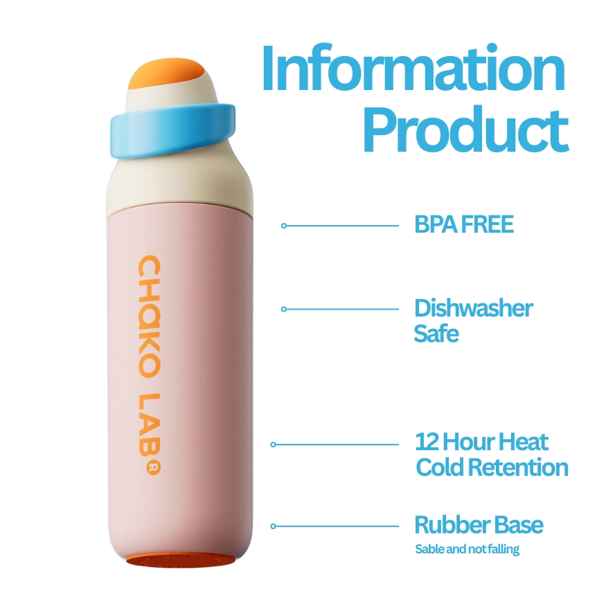 Chako Lab KaDa Cup 700ml (700ml) - Baby Pink image