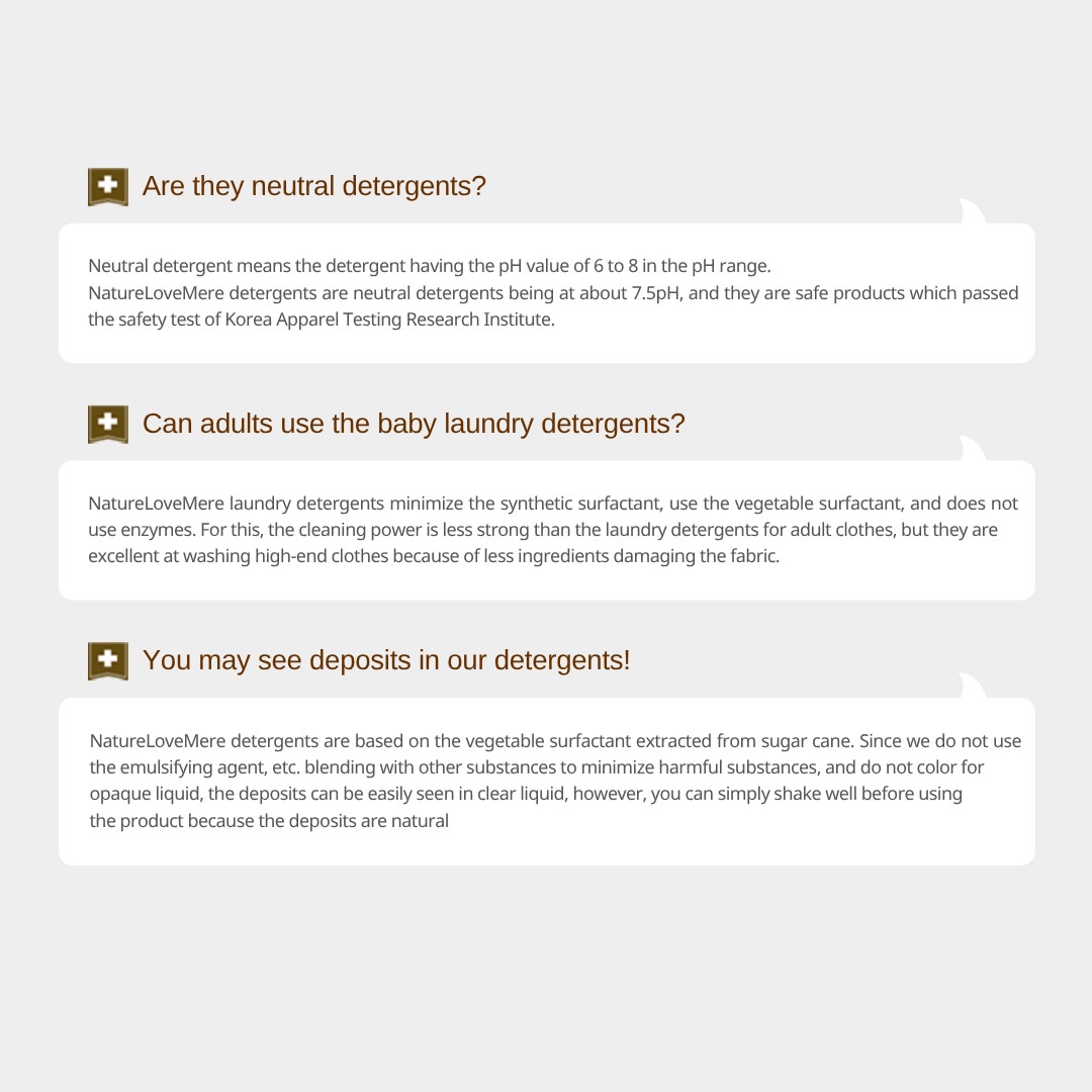 NATURE LOVE MERE Original Baby Laundry Detergent