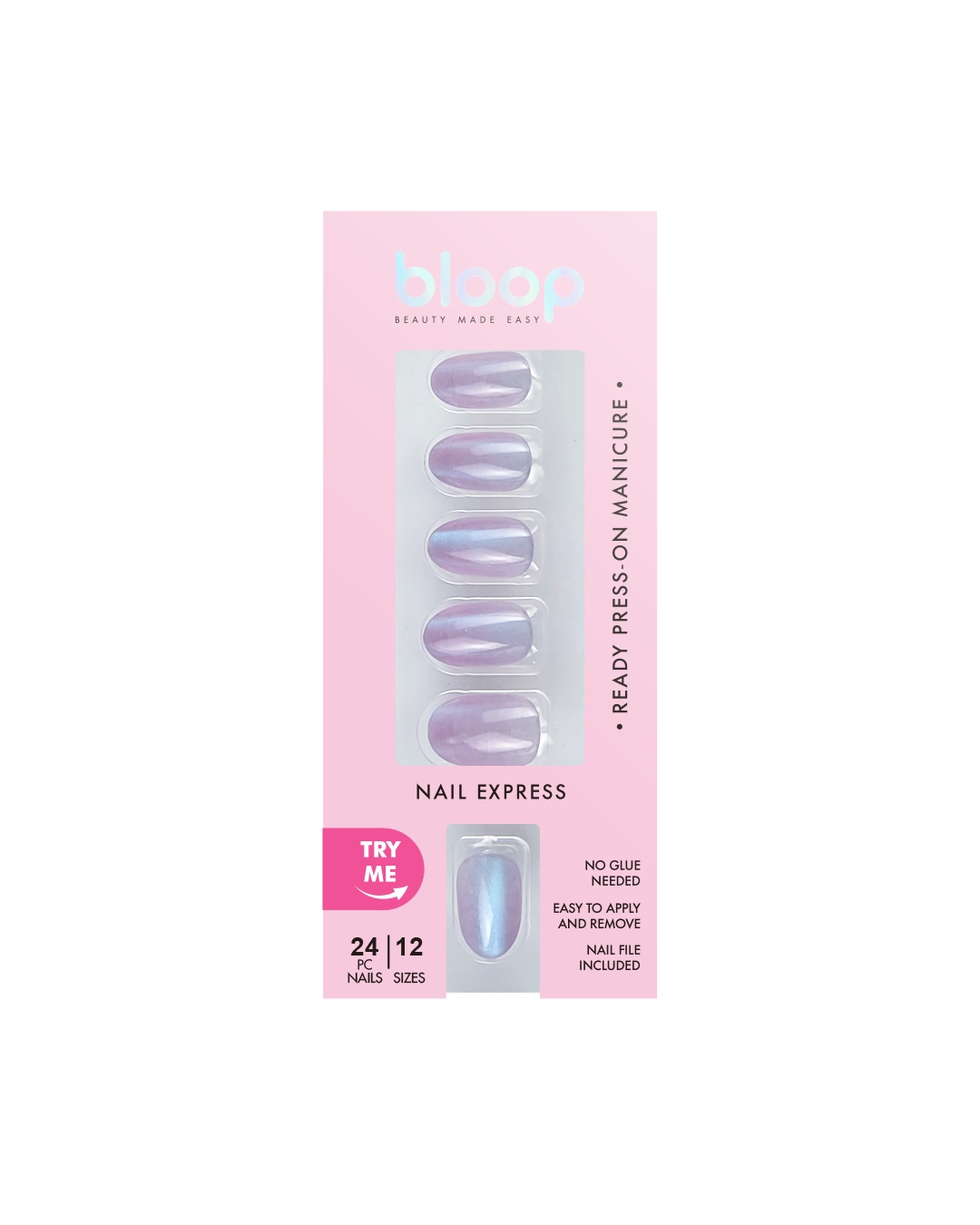 Basic 2.0 Press On Nail Manicure 12
