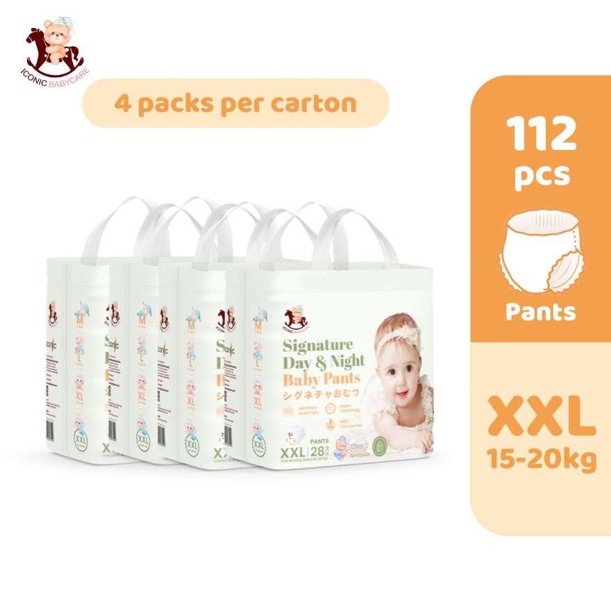 [HOR 2026]Baby Diapers & Pants 4 Packs Deal [Buy 3 + RM2] Signature Pants XXL image