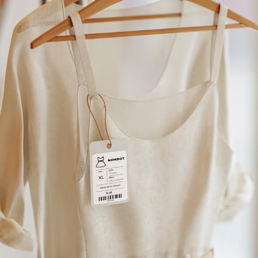 NIIMBOT WHITE LABEL STICKER 45*70MM