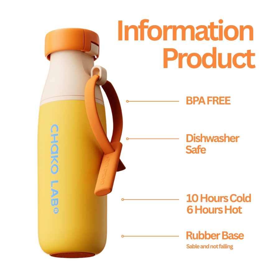 Chako Lab Milk Pod (SUS316) - Orange