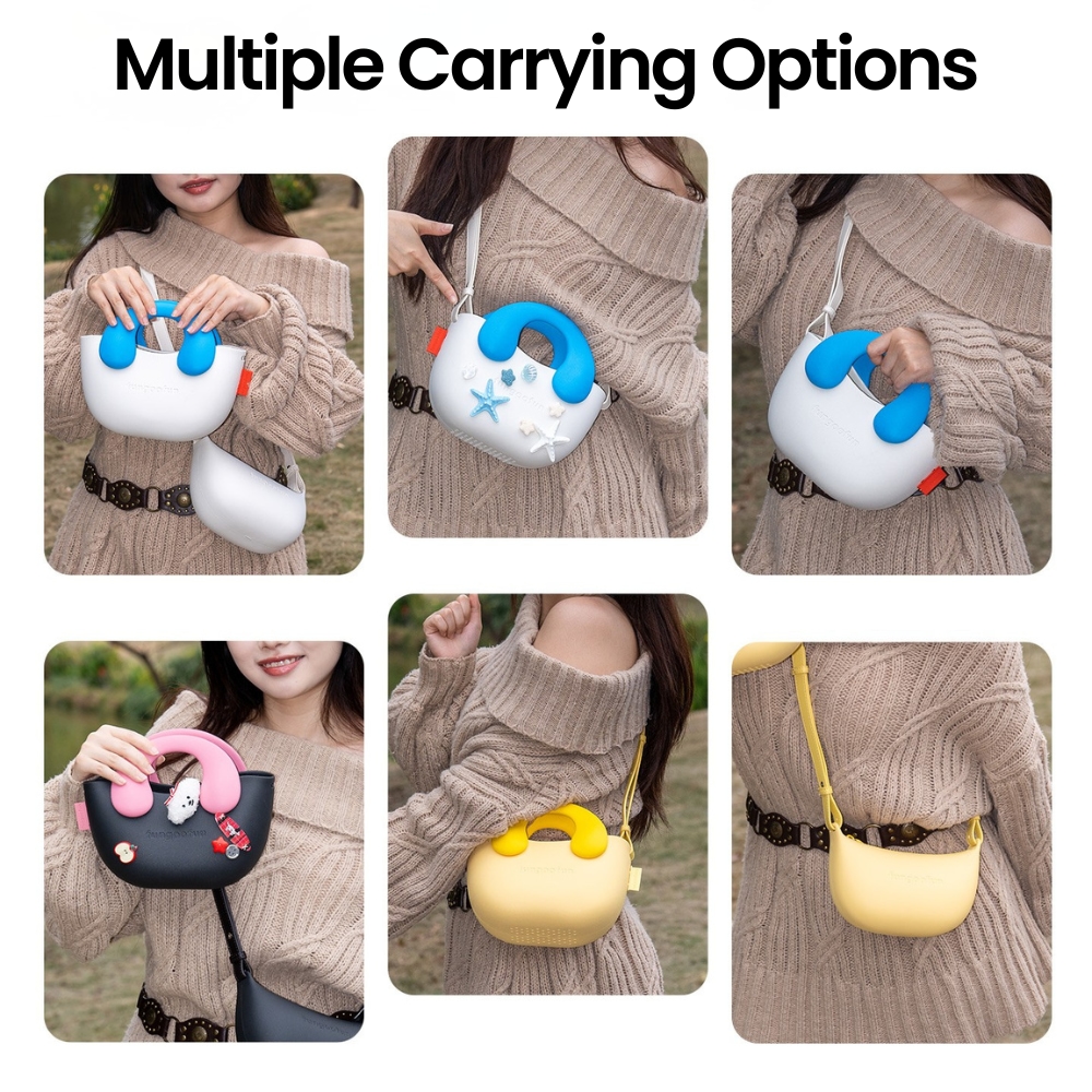 FUNGOOFUN Telephone Bag - White