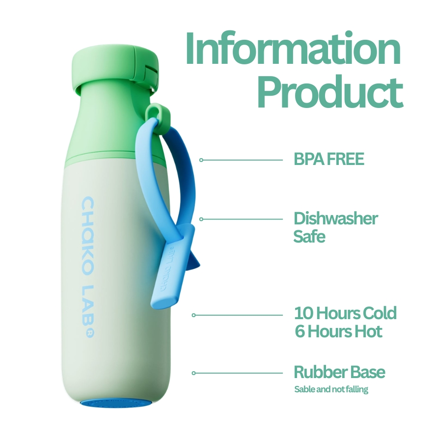 Chako Lab Milk Pod (SUS316) - Mint Green